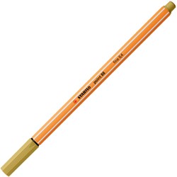 Fineliner STABILO point 88/66 fijn khaki