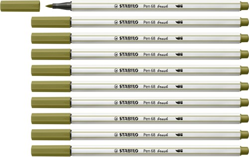Brushstift STABILO Pen 568/37 moddergroen-4