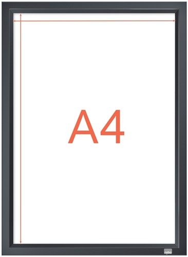 Kliklijst Nobo Impression Pro A4 zwart-1