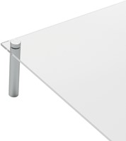 Notitiebord Nobo transparant acryl schuin A4-3