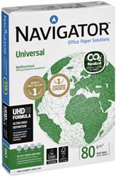Kopieerpapier Navigator Universal CO2 A4 80gr wit 500 vel