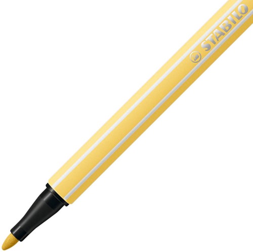 Viltstift STABILO Pen 68/23 medium lichtgeel-2