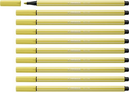 Viltstift STABILO Pen 68/67 medium mosterd-4