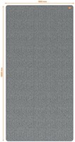 Draagbaar whiteboard en memobord Nobo move & meet 1800x900mm-6