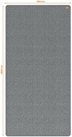 Draagbaar whiteboard en memobord Nobo Move & Meet 90x180cm-6