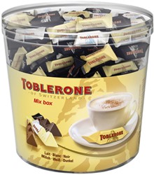 Chocolade Toblerone mini's mix