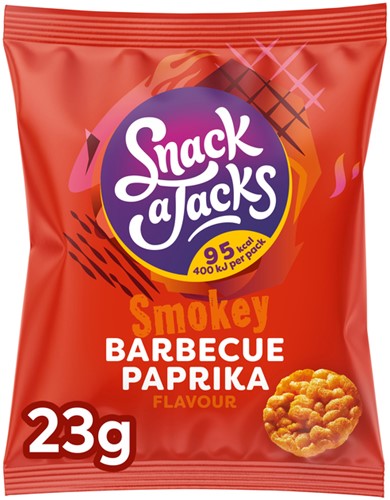 Mini rijstwafels Snack-a-Jacks barbeque paprika-2