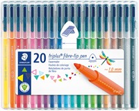 Kleurstift Staedtler 323 Triplus color à 20 kleuren