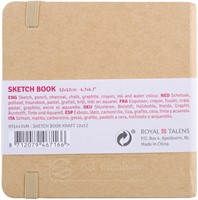 Schetsboek Talens Art Creation 80 witte vellen 140gr 120x120mm kraft-2