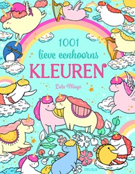 Kleurboek Deltas 1001 lieve eenhoorns kleuren