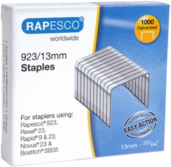 Rapesco 923/13mm (23 Type) Verzinkt Nieten (doos 1000)