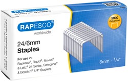 Rapesco 24/6mm (22/6) Verzinkt Nieten (doos 5000)