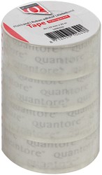 Plakband Quantore 19mmx25m transparant