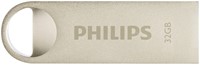 USB-stick 2.0 Philips moon vintage silver 32GB-2