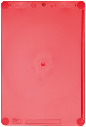 Klembord MAULgo uni recycled A4 staand rood-4