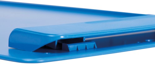 Klembord MAULgo uni recycled A4 staand blauw-1