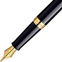 Vulpen Waterman Hémisphère black lacquer GT medium-3