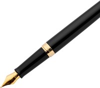 Vulpen Waterman Hémisphère black lacquer GT medium-2