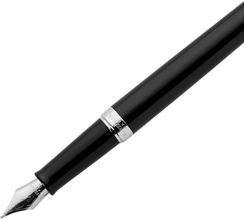 Vulpen Waterman Hémisphère black lacquer CT medium-1