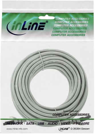 Kabel InLine Cat.5e U UTP 10 meter grijs-2