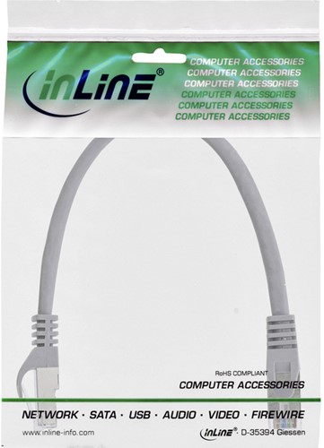 Kabel InLine Cat.5e SF UTP 1.5 meter grijs-2