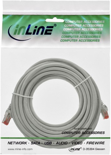 Kabel InLine Cat.6 S FTP koper 10 meter grijs-2