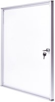 Binnenvitrine wand MAULextraslim whiteboard 6xA4 met slot-1