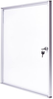 Binnenvitrine wand MAULextraslim whiteboard 6xA4 met slot-1