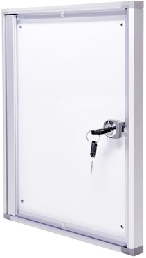 Binnenvitrine wand MAULextraslim whiteboard 1xA4 met slot-3