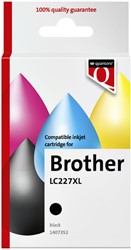 Inktcartridge Quantore alternatief tbv Brother LC227XL zwart
