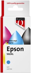 Inktcartridge Quantore  alternatief tbv Epson 502XL blauw