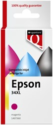 Inktcartridge Quantore alternatief tbv Epson 34XL rood