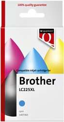 Inktcartridge Quantore alternatief tbv Brother LC225XL blauw