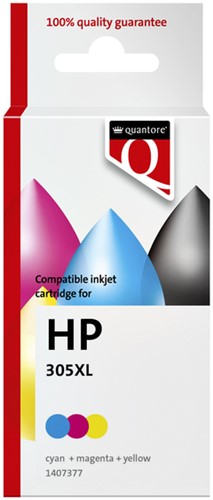 Inktcartridge Quantore alternatief tbv HP 305XL kleur