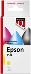 Inktcartridge Quantore  alternatief tbv Epson 34XL geel