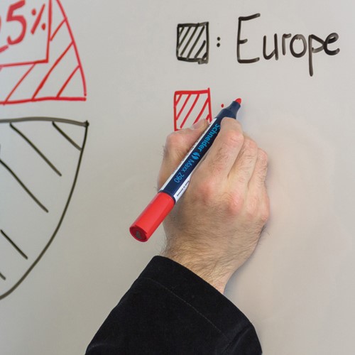 Whiteboardmarker Schneider Maxx 290 rond 2-3mm assorti doos à 3+1 gratis-4