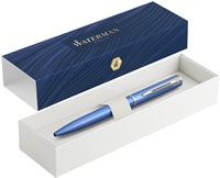 Balpen Waterman Allure blue lacquer CT medium-3