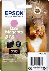 Inktcartridge Epson 378XL T3796 lichtrood