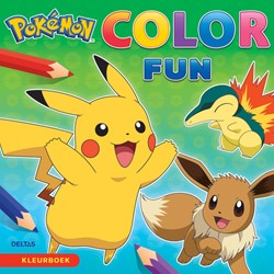 Kleurboek Deltas Pokémon Color Fun