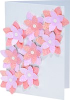 Glitterkarton Folia 50x70cm 300gr 5 vel zilver-2