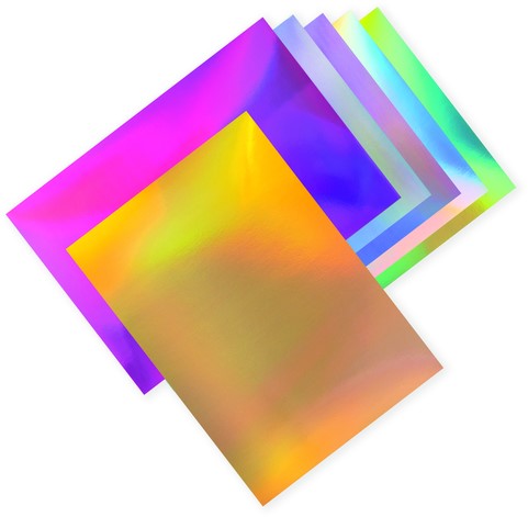 Regenboogpapier en karton Folia 24x34cm 120gr en 250gr 12 vel 6 tinten-2