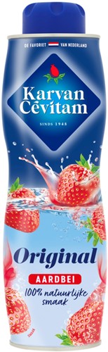 Siroop Karvan Cevitam aardbei 600ml