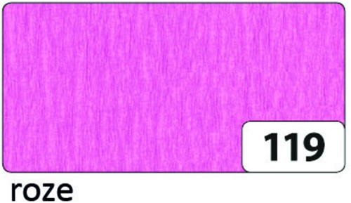 Crêpepapier Folia 250x50cm nr119 roze