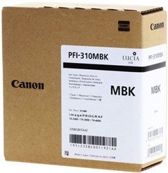 Inktcartridge Canon PFI-310 mat zwart