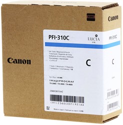 Inktcartridge Canon PFI-310 blauw