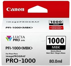 Inktcartridge Canon PFI-1000 mat zwart