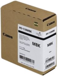 Inktcartridge Canon PFI-110 mat zwart
