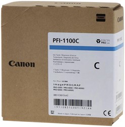 Inktcartridge Canon PFI-1100 blauw