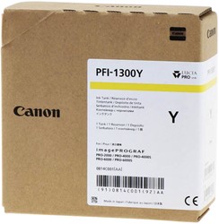 Inktcartridge Canon PFI-1300 geel