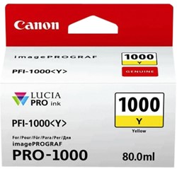 Inktcartridge Canon PFI-1000 geel